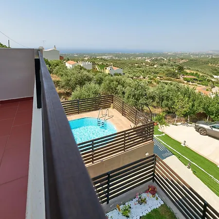 Exclusive - Amazing View & Private Pool Villa Agia Triada